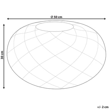 Sekk Berkane - Blå/50x50x30 - Møbler - Stoler - Krakk - Puff