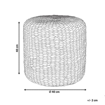 Sekk Bichir - Naturlig - Møbler - Stoler - Krakk - Puff