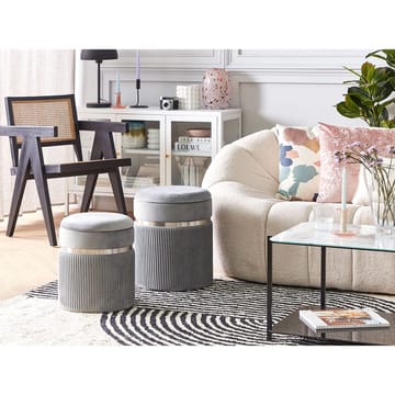 Sekk Camdenton 2-pakning - Grå - Møbler - Stoler - Krakk - Puff