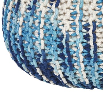 Sekk Conrad - Hvit, Blå - Møbler - Stoler - Krakk - Puff