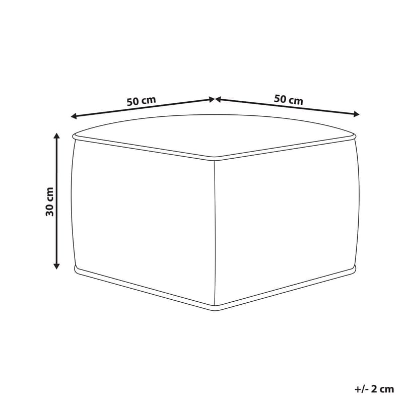 Sekk Dareyn - Lys beige - Møbler - Stoler - Krakk - Puff