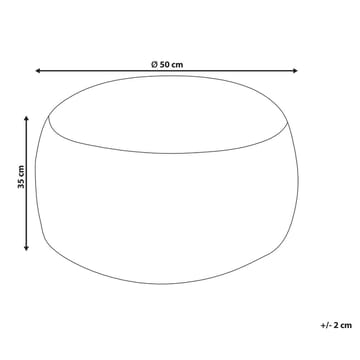 Sekk Kandhkot - Grå - Møbler - Stoler - Krakk - Puff