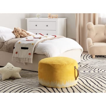 Sekk Kawai - Gul, hvit - Møbler - Stoler - Krakk - Puff