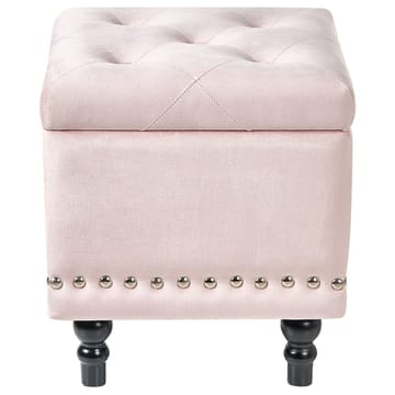 Sekk Loretto - Rosa, Svart - Møbler - Stoler - Krakk - Puff