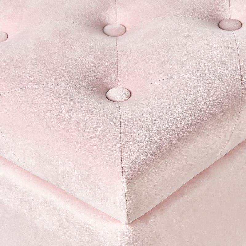 Sekk Loretto - Rosa, Svart - Møbler - Stoler - Krakk - Puff