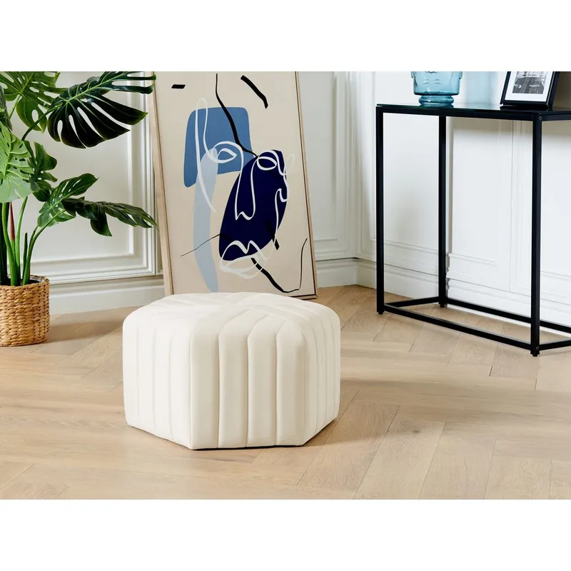 Sekk Murietta - Hvit - Møbler - Stoler - Krakk - Puff