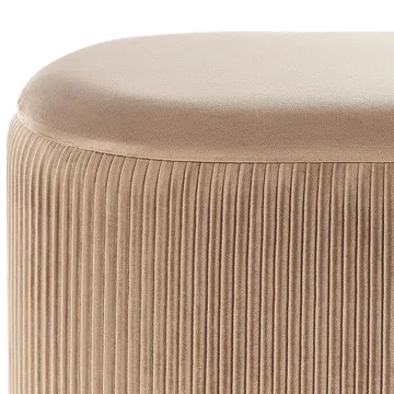 Sekk Richland - Beige - Møbler - Stoler - Krakk - Puff