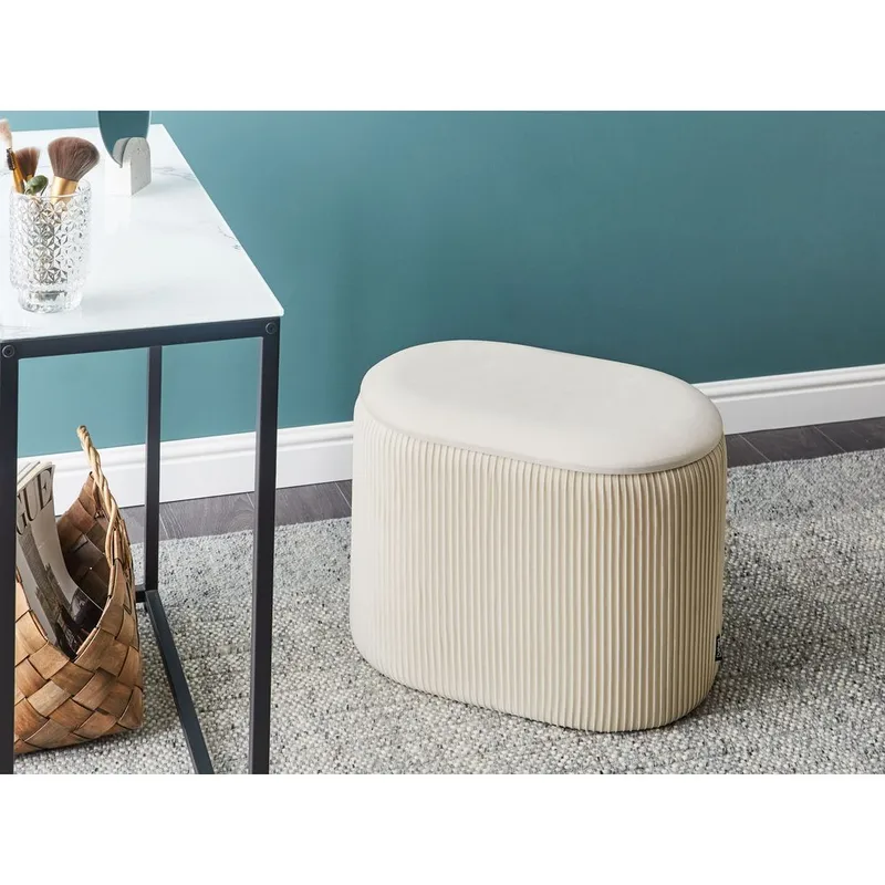 Sekk Richland - Lys beige - Møbler - Stoler - Krakk - Puff