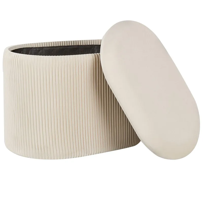 Sekk Richland - Lys beige - Møbler - Stoler - Krakk - Puff