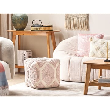 Sekk Rojhan - Beige, Rosa - Møbler - Stoler - Krakk - Puff