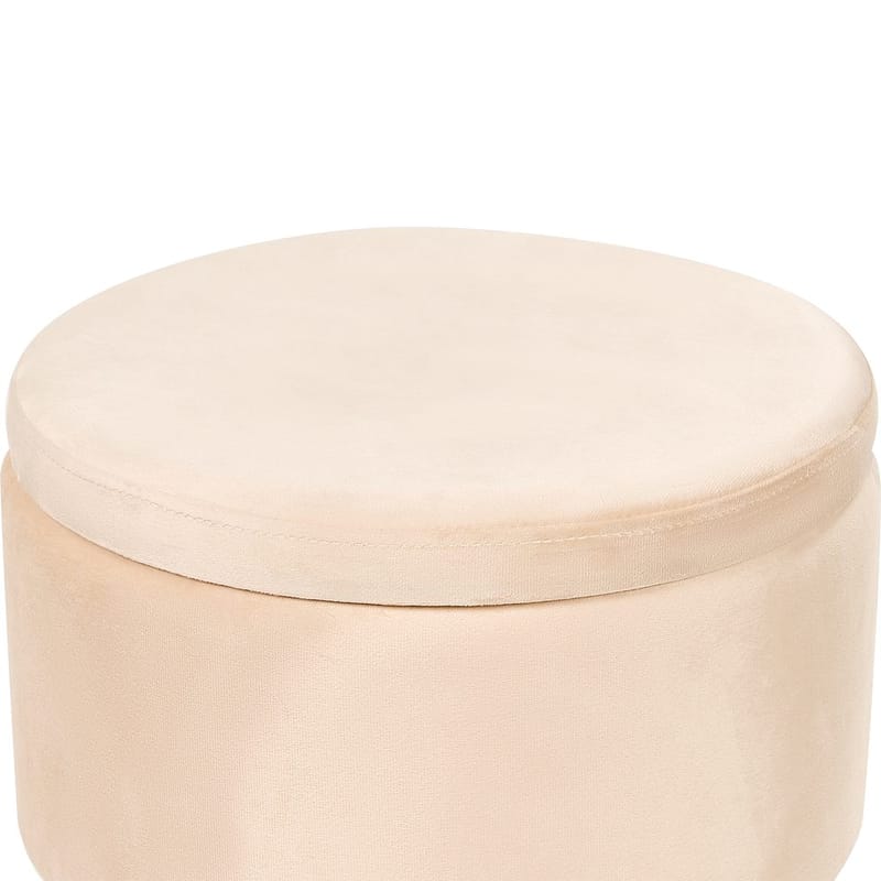 Sekk Silas - Beige, Gull - Møbler - Stoler - Krakk - Puff