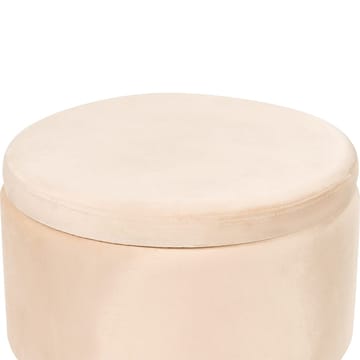 Sekk Silas - Beige, Gull - Møbler - Stoler - Krakk - Puff