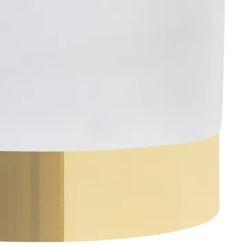 Sekk Sophia - Hvit, gull - Møbler - Stoler - Krakk - Puff