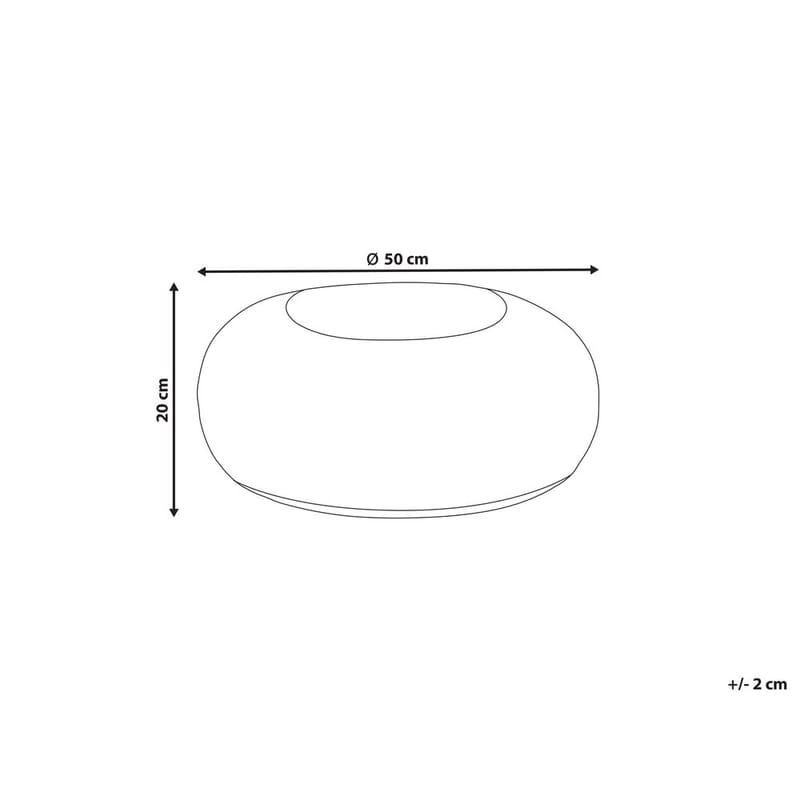Sekk Tifelt - Beige - Møbler - Stoler - Krakk - Puff