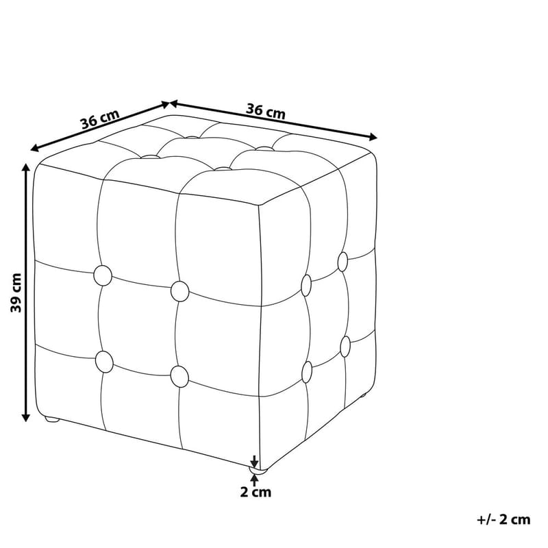 Sekk Wisconsin - Grå - Møbler - Stoler - Krakk - Puff