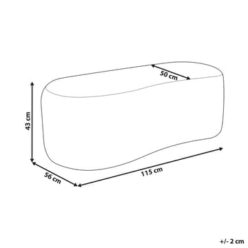 Sengebenk Bayard - Møbler - Stoler - Krakk - Fotskammel