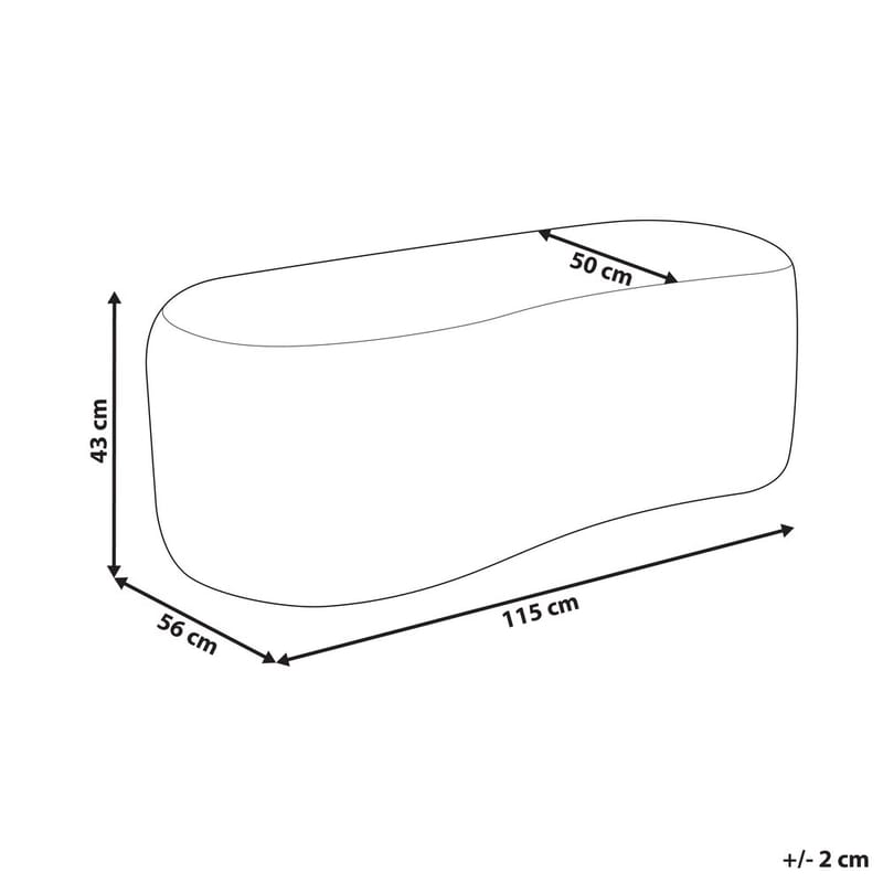 Sengebenk Bayard - Møbler - Stoler - Krakk - Fotskammel