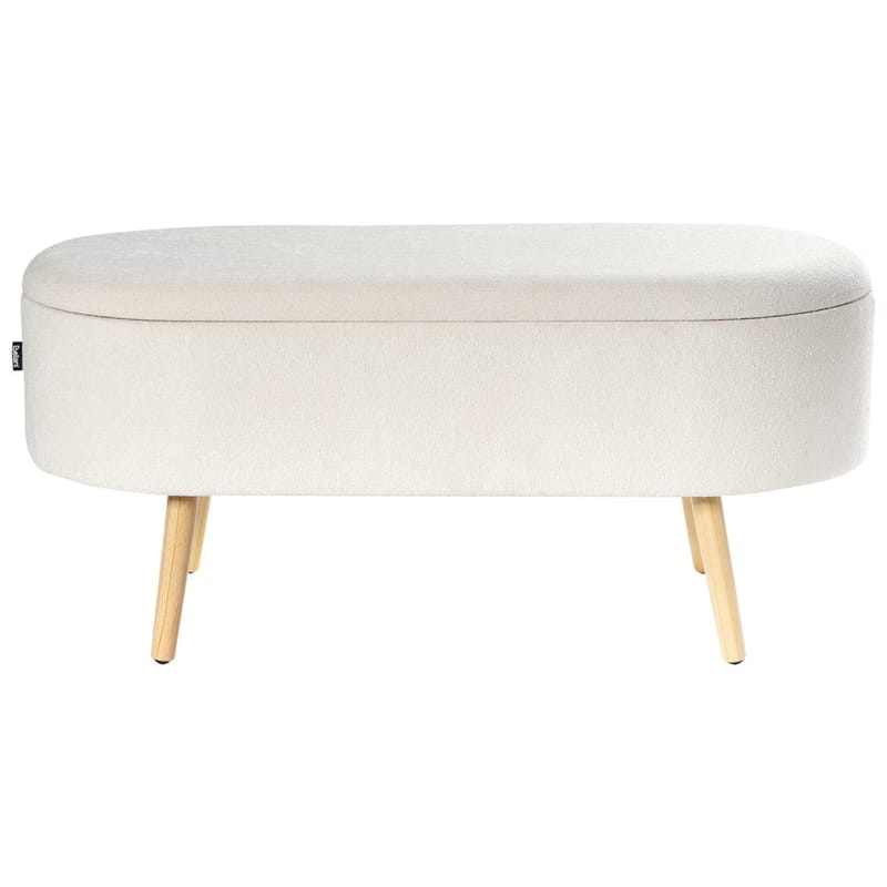 Sengebenk Oklahoma - Hvit, lyst tre - Interiør - Dekorasjon & innredningsdetaljer - Dekorbeslag - Beslag - Møbelben