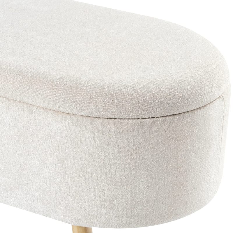 Sengebenk Oklahoma - Hvit, lyst tre - Interiør - Dekorasjon & innredningsdetaljer - Dekorbeslag - Beslag - Møbelben