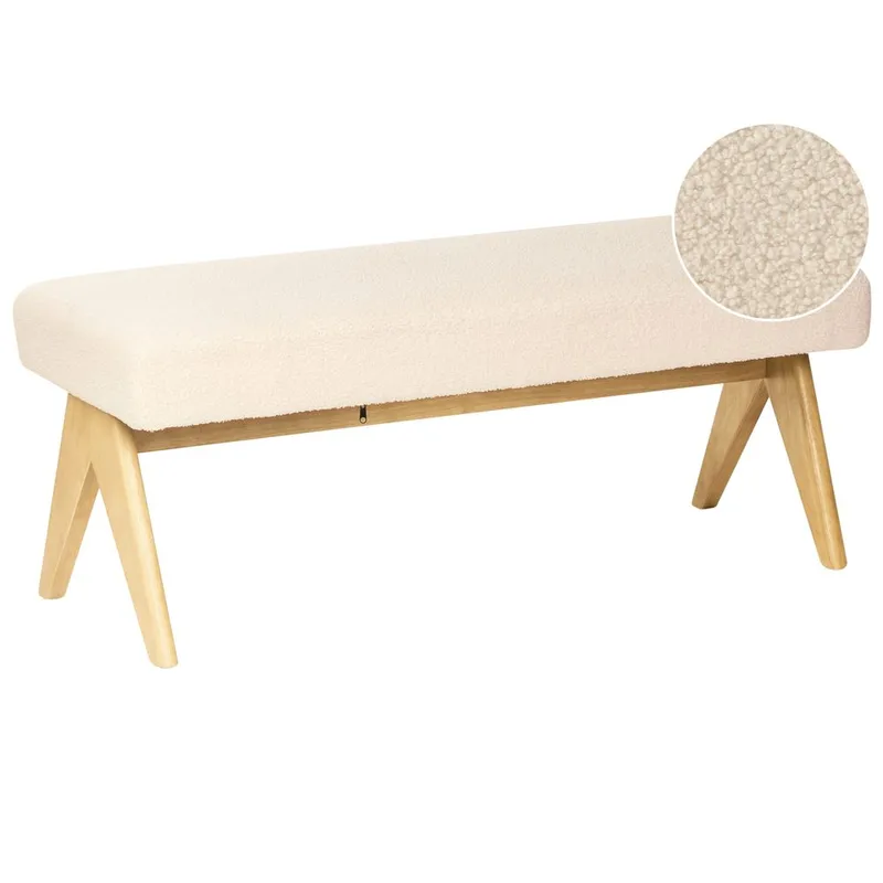 Sengebenk Tamre, Hvit, lyst tre