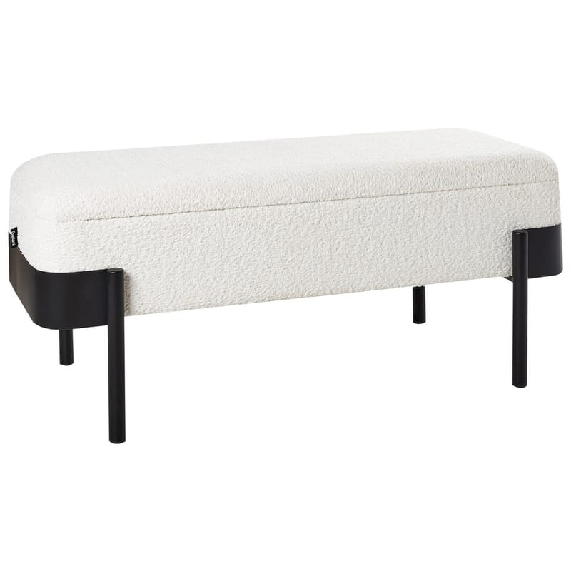 Sengebenk Warren, Hvit, Svart