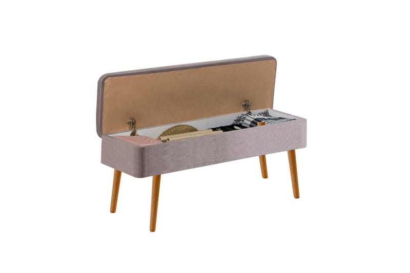 Sittekrakk Vinadi 90 cm - Brun - Møbler - Stoler - Krakk