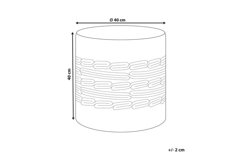 Sittepuff Abtin - Møbler - Stoler - Krakk - Puff