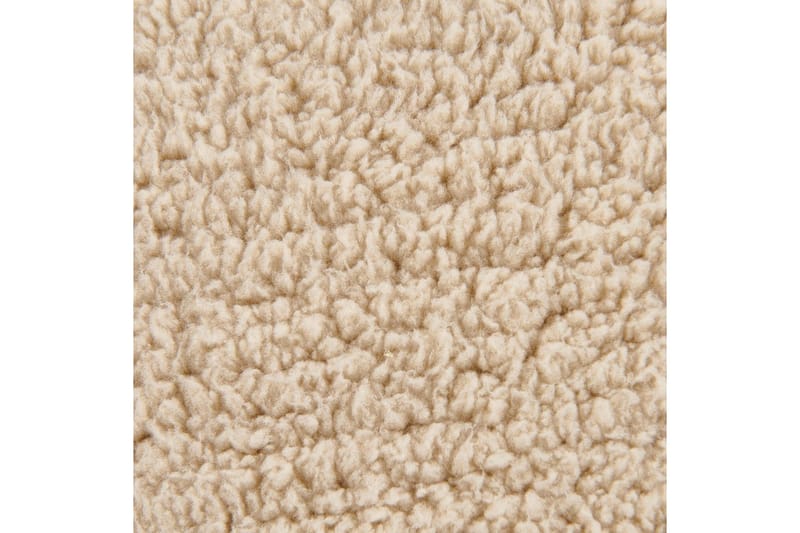 Sittepuff Adlana Beige - Beige - Møbler - Stoler - Krakk - Puff