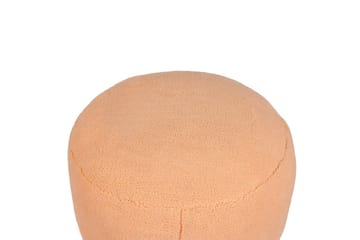 Sittepuff Adlana Oransje - Oransje - Møbler - Stoler - Krakk - Puff