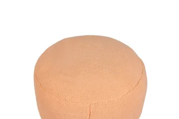 Sittepuff Adlana Oransje - Oransje - Møbler - Stoler - Krakk - Puff