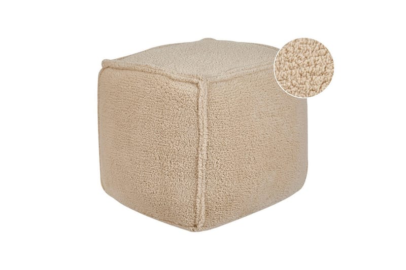 Sittepuff Alipur Brun - Brun - Møbler - Stoler - Krakk - Puff