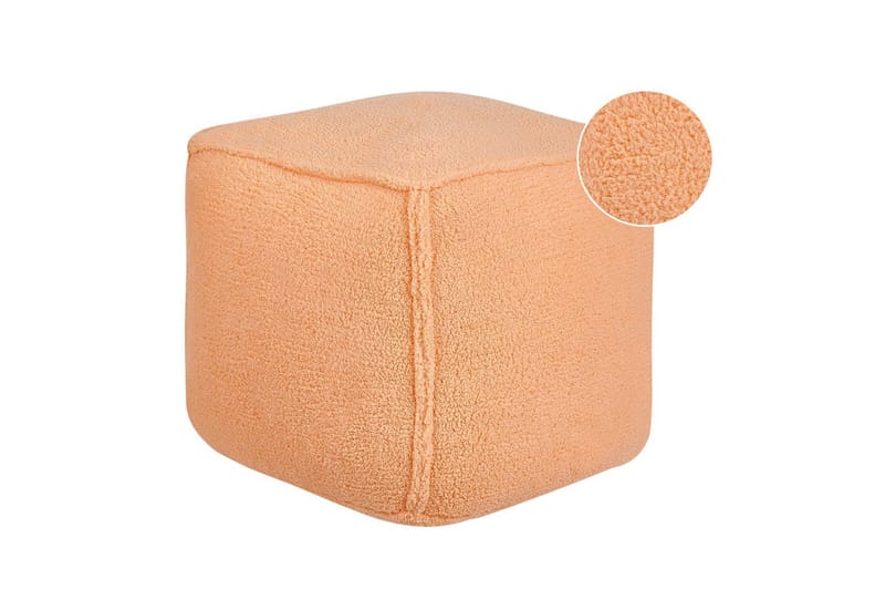 Sittepuff Alipur Oransje - Oransje - Møbler - Stoler - Krakk - Puff