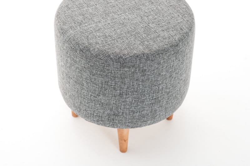 Sittepuff Brank - Grå / Natur - Puff