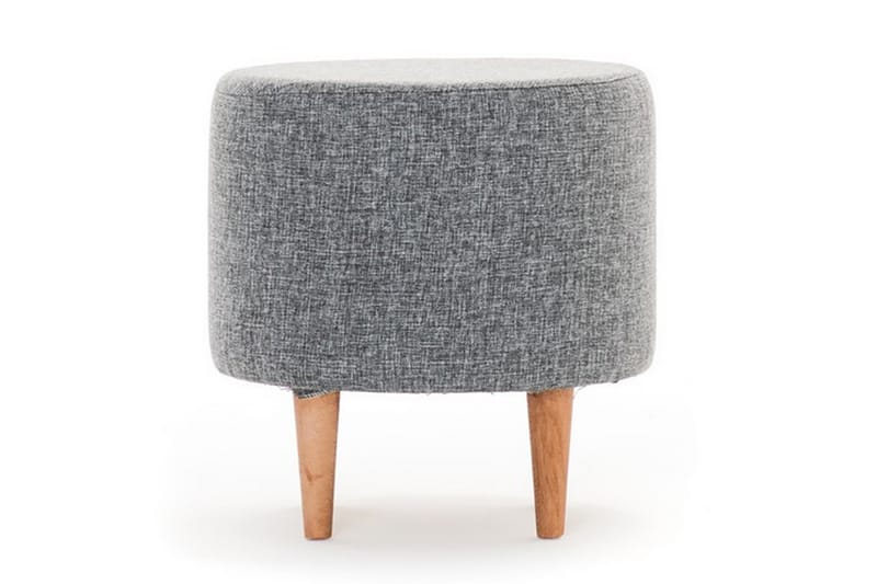 Sittepuff Brank - Grå / Natur - Puff