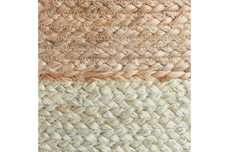 Sittepuff Duki Natur/Beige/Grønn - Natur/Beige/Grønn - Møbler - Stoler - Krakk - Puff