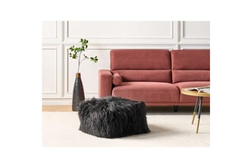 Sittepuff Mukki Svart - Svart - Møbler - Stoler - Krakk - Puff