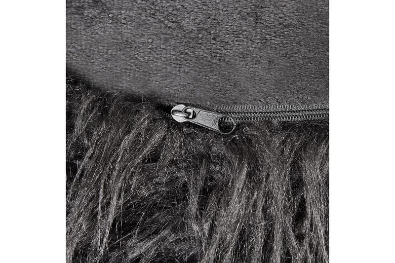 Sittepuff Mukki Svart - Svart - Møbler - Stoler - Krakk - Puff