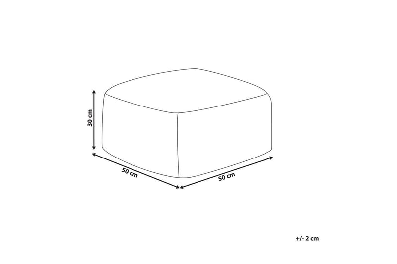 Sittepuff Mukki Taupe - Taupe - Møbler - Stoler - Krakk - Puff
