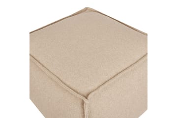 Sittepuff Sherali Beige - Beige - Møbler - Stoler - Krakk - Puff