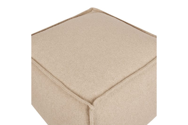 Sittepuff Sherali Beige - Beige - Møbler - Stoler - Krakk - Puff