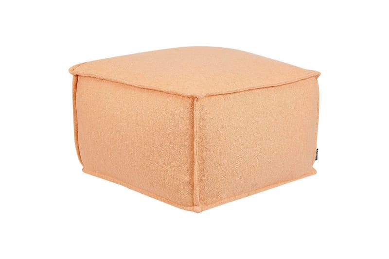 Sittepuff Sherali Oransje - Oransje - Møbler - Stoler - Krakk - Puff