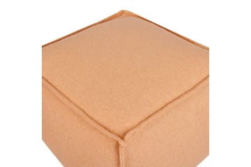 Sittepuff Sherali Oransje - Oransje - Møbler - Stoler - Krakk - Puff