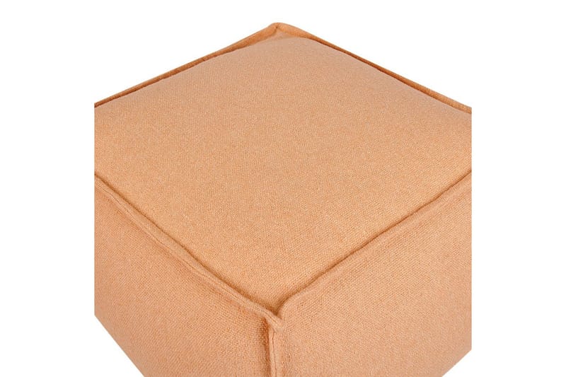 Sittepuff Sherali Oransje - Oransje - Møbler - Stoler - Krakk - Puff