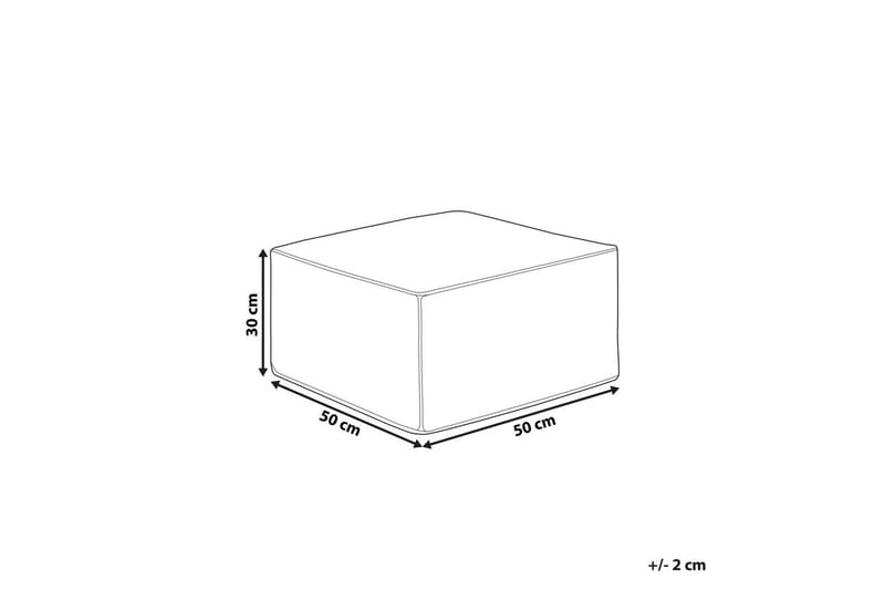 Sittepuff Sherali Rosa - Rosa - Møbler - Stoler - Krakk - Puff
