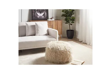Sittepuff Tukki Beige - Beige - Møbler - Stoler - Krakk - Puff