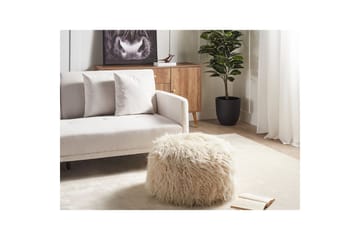 Sittepuff Tukki Beige - Beige - Møbler - Stoler - Krakk - Puff