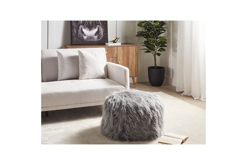 Sittepuff Tukki Grå - Grå - Møbler - Stoler - Krakk - Puff