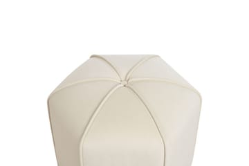 Sittepuff Wishek Beige - Beige - Møbler - Stoler - Krakk - Puff