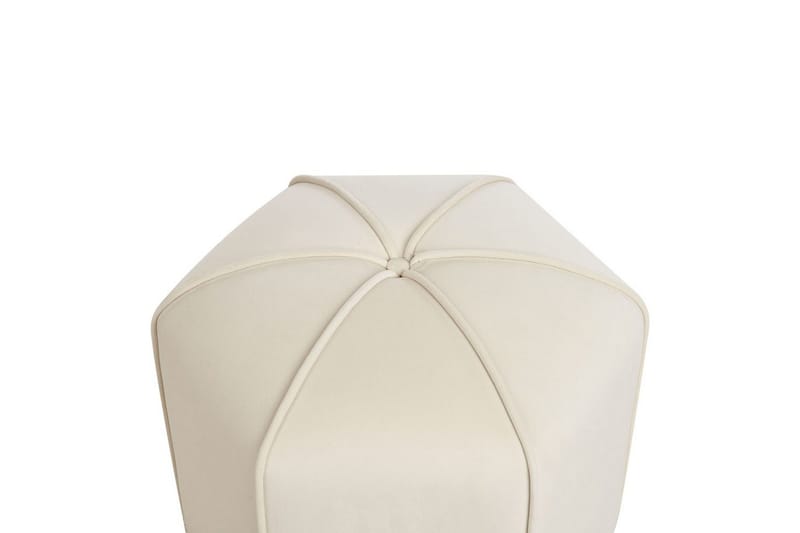 Sittepuff Wishek Beige - Beige - Møbler - Stoler - Krakk - Puff
