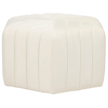 Sittpuff Krämvit - Møbler - Stoler - Krakk - Puff